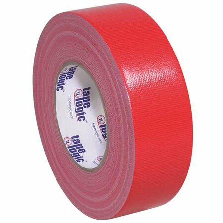 BOX PARTNERS Tape Logic  2 in. x 60 Yards Red Tape Logic 10 mil Duct Tape, 24PK T987100R